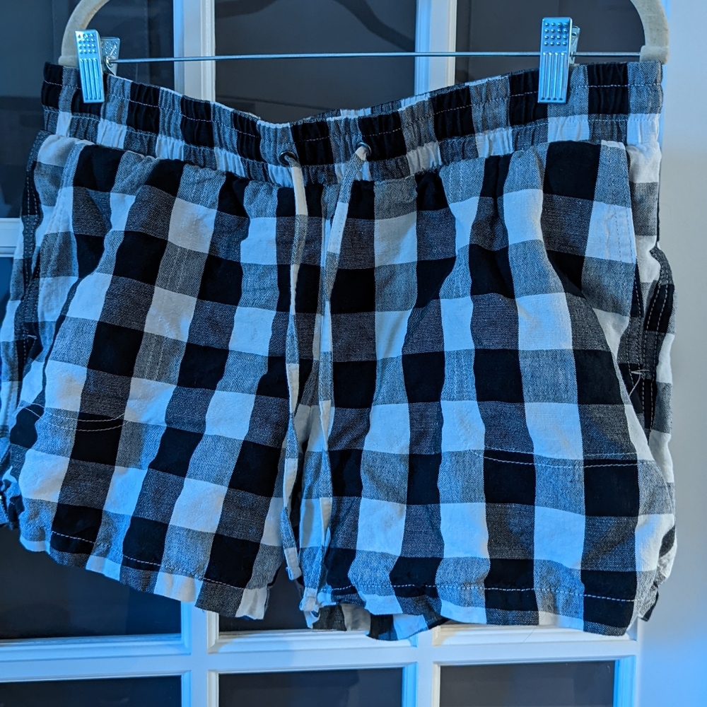 Buffalo Plaid large women's shorts